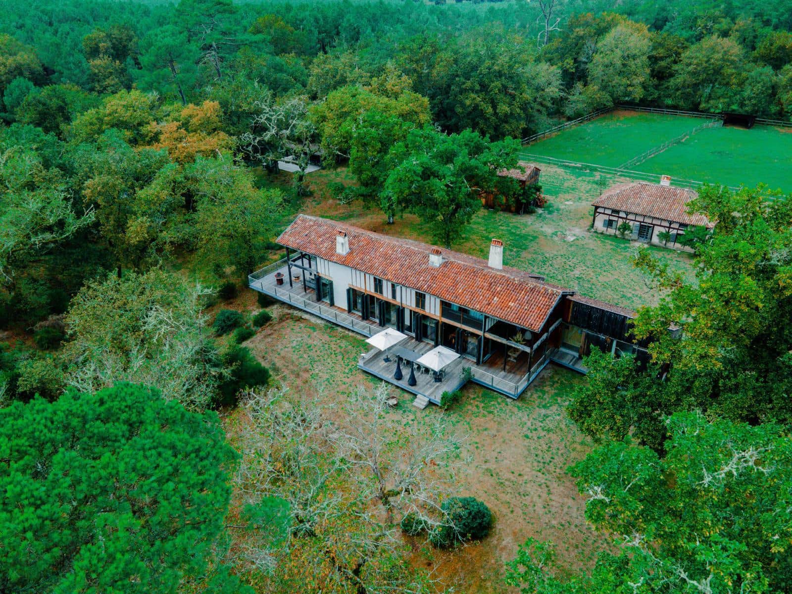 Vue aérienne