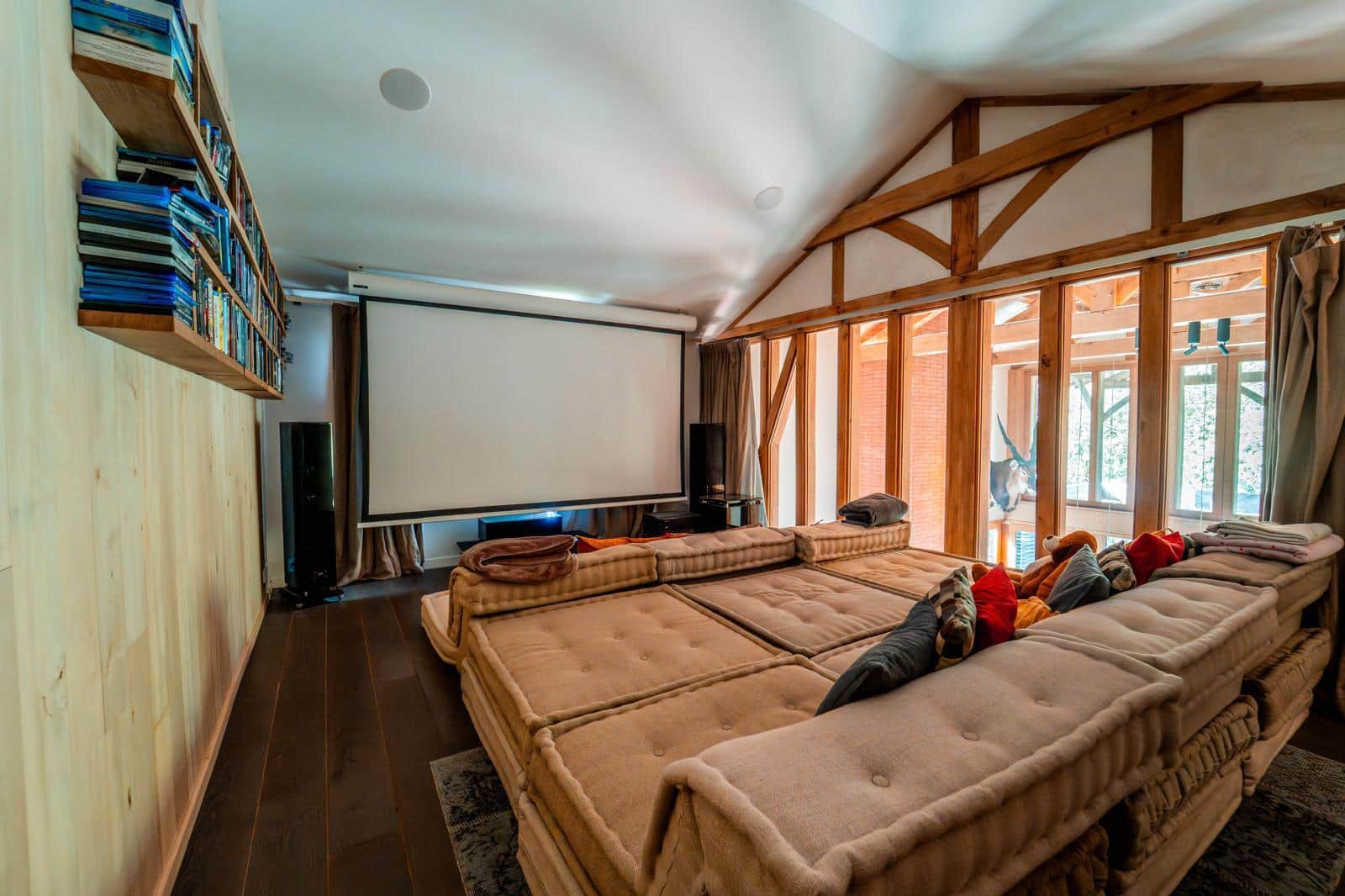 Home cinéma et billard