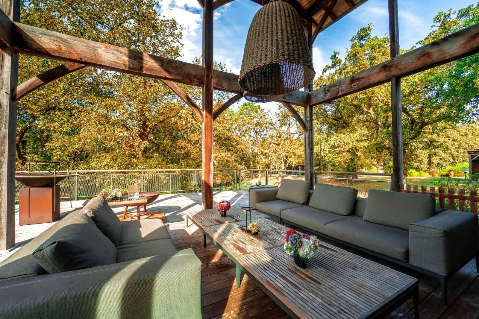 Terrasse couverte